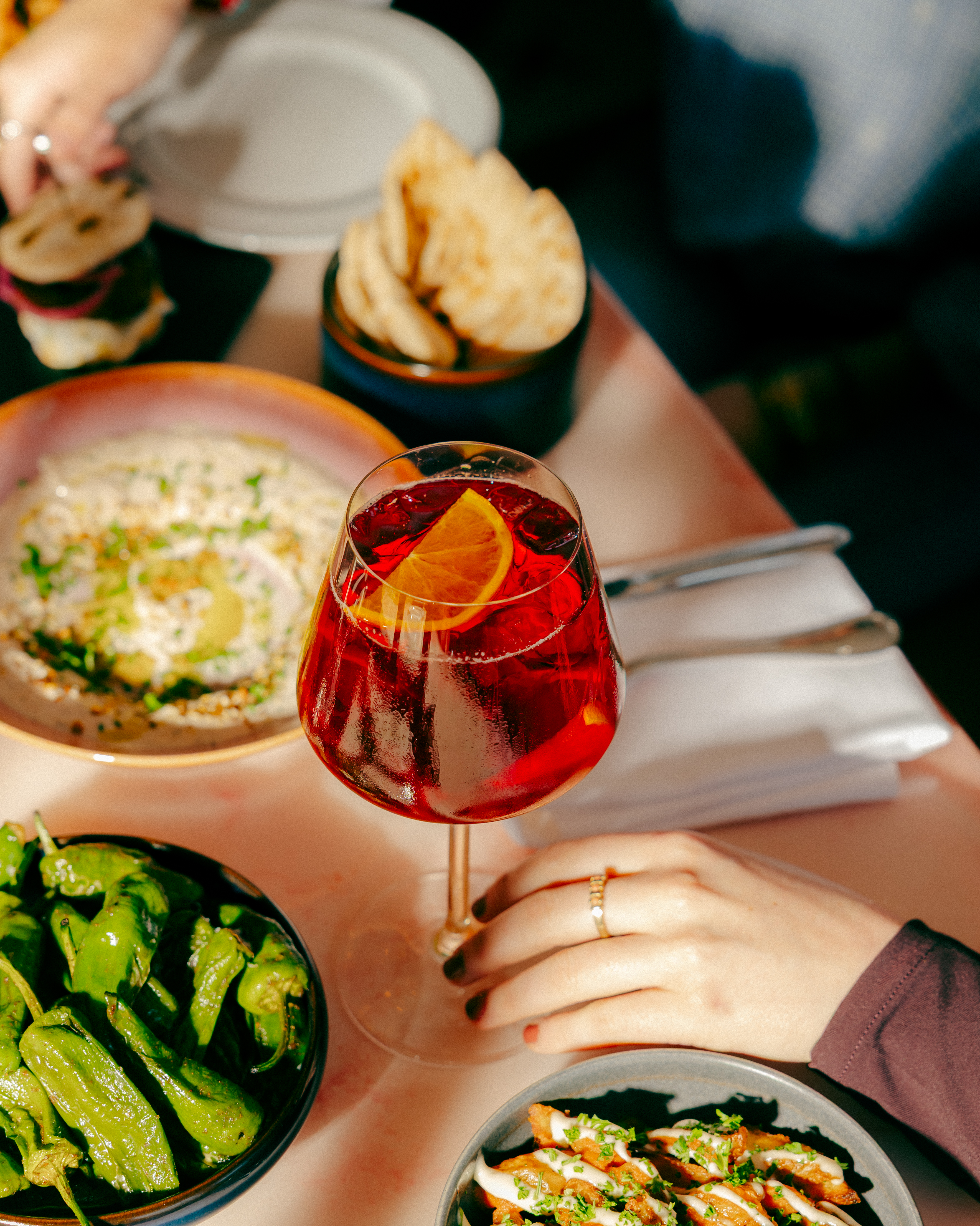 Cocktails bij Moos